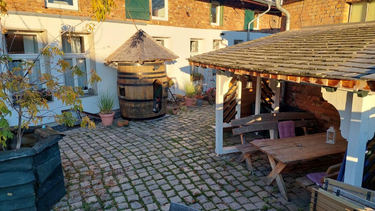 Spreewald Spreemilia Gurkenbude リュベナウ エクステリア 写真